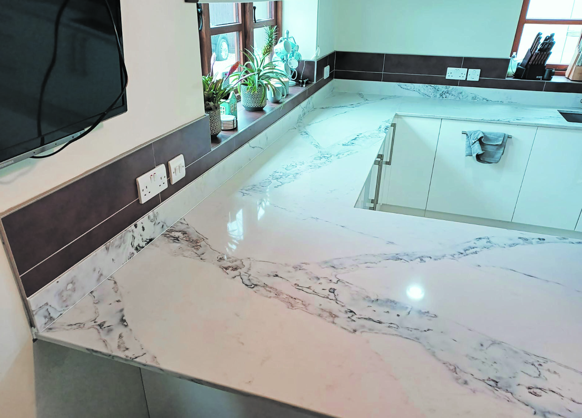 Calacatta Retro Is A Stunning Quartz Worktop