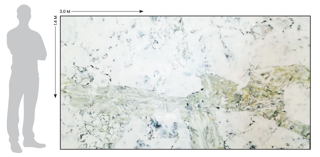 Jade Green Slab Comparison