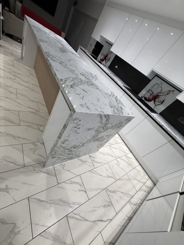 After – Jade Green quartz overlay – Peterborough