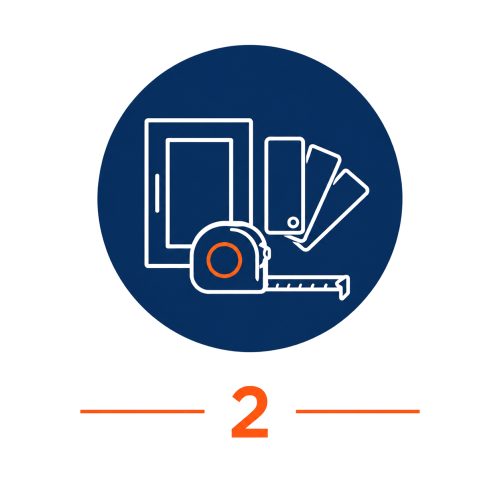 Measure and choose replacement kitchen door styles with Joe’s Doors